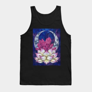 Crystal Lotus Tank Top